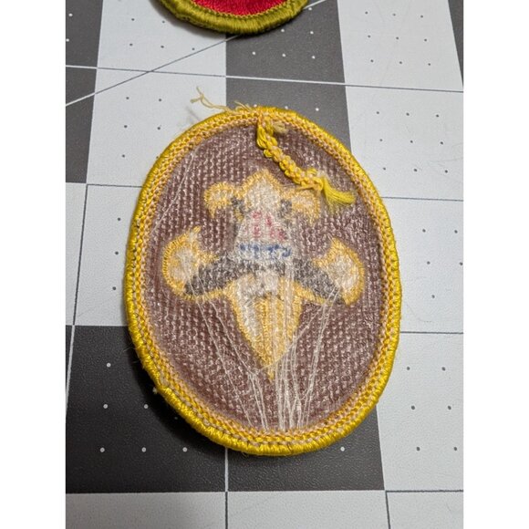 Boy Scout Lodge Silver Tomahawk Troop Repersentative lot 3 First Aid Tenderfoot - Picture 6 of 8